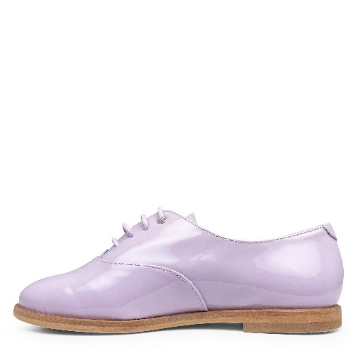 Beberlis Derby's Elegant lilac derby shoe