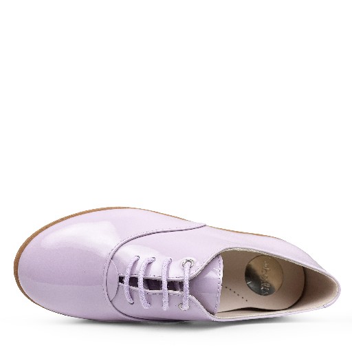 Beberlis Derby's Elegant lilac derby shoe