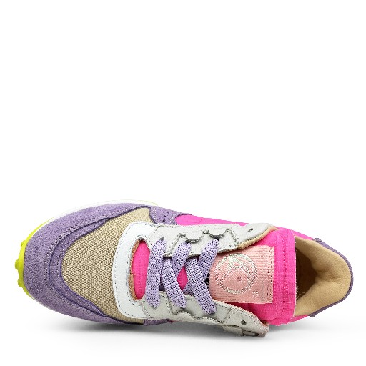 Rondinella trainer Pink and lilac sneaker
