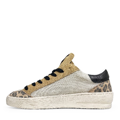 AMA BRAND trainer AMA-B/Deluxe sneaker with leopard print accents