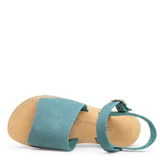 Théluto sandals Apple blue sea green sandal
