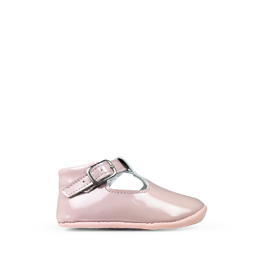 Kinderschoen online Tricati prestapper Ouroze ballerina préstapschoentje in lakleder