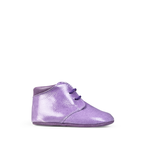 Kids shoe online Tricati pre step shoe Prestepper purple patent leather