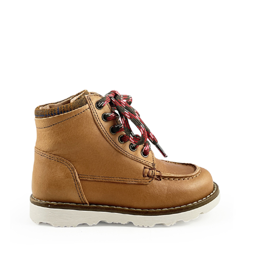 Kids shoe online Romagnoli  Boots Romagnoli short cognac boots