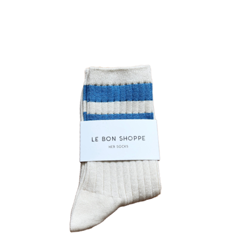 Kinderschoen online Le Bon Shoppe korte kousen Le Bon Shoppe-her socks-her varsity blue