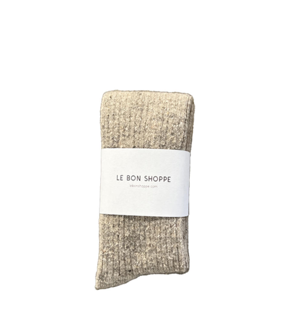 Le Bon Shoppe - Le Bon Shoppe - arctic socks - pebble