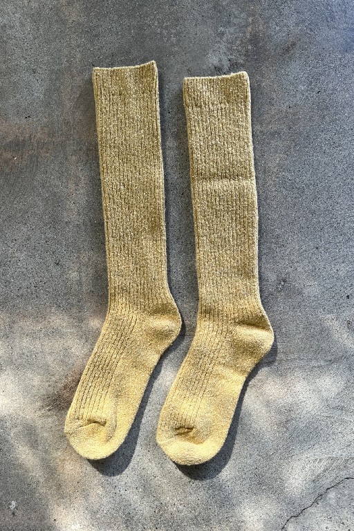 Le Bon Shoppe kniekousen Le Bon Shoppe - arctic socks - mustard