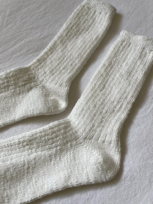 Le Bon Shoppe knee socks Le Bon Shoppe - cottage kous - white