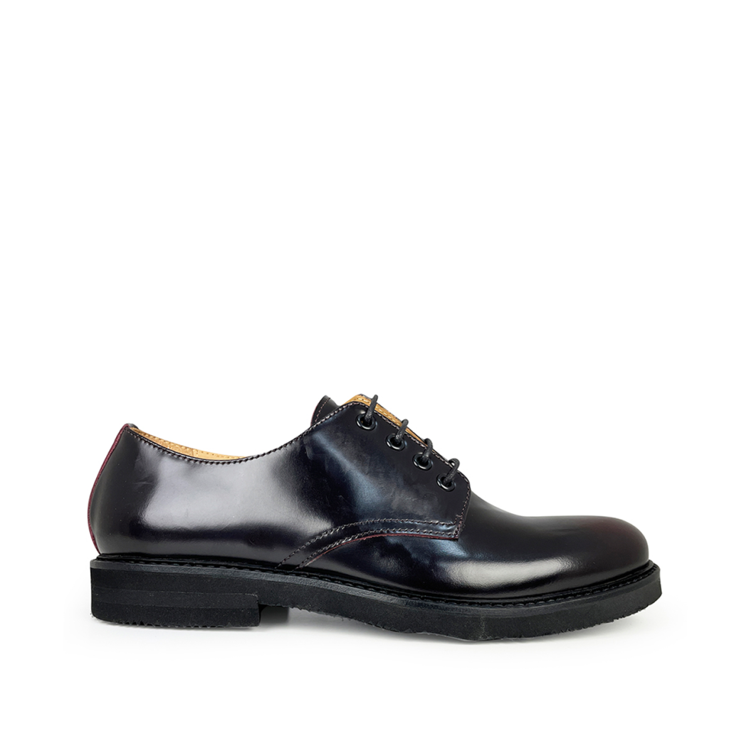 Gallucci - Stylish derby shoe in bordeaux