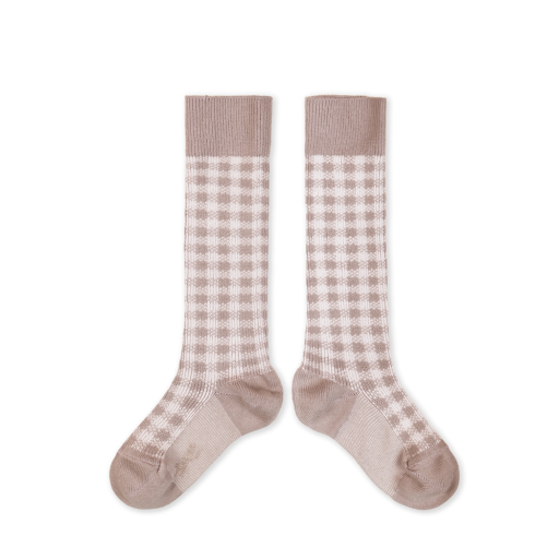 Kids shoe online Collegien knee socks Knee socks with pattern pink - vieux rose