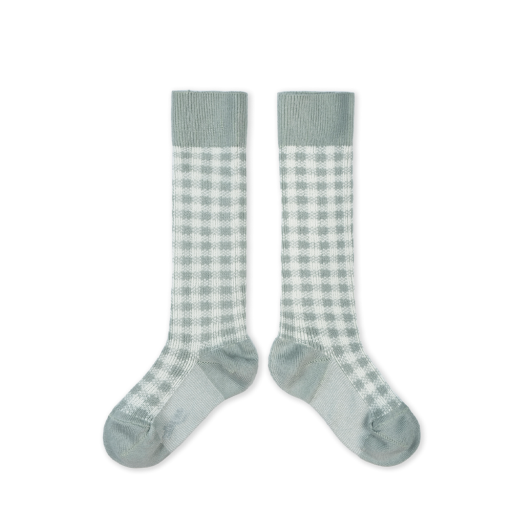 Kids shoe online Collegien knee socks Knee socks with pattern mint - aigue marine