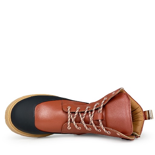 Rondinella short boots Short terracotta boot