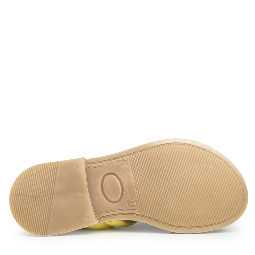 Ocra sandalen Gele sandaal