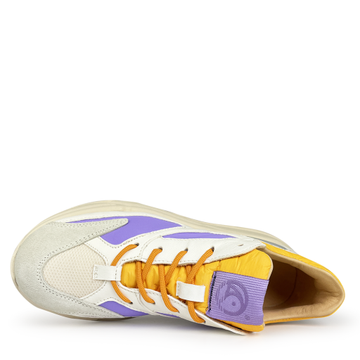 Rondinella trainer White and lilac sneaker