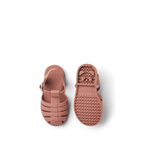 Kinderschoen online Liewood sandalen Watersandaal Donker rose