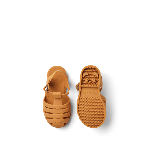 Kinderschoen online Liewood sandalen Watersandaal Mosterd