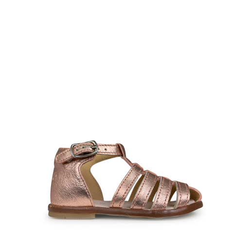 Kinderschoen online Clotaire sandalen Sandaal metallic roze