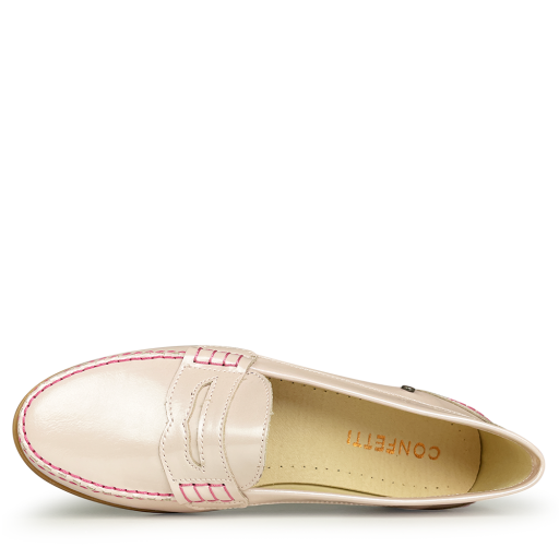 Confetti loafers Pink patent leather loafer