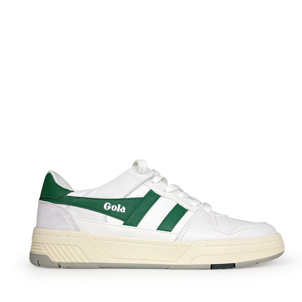 Gola - Groen witte lage sneaker