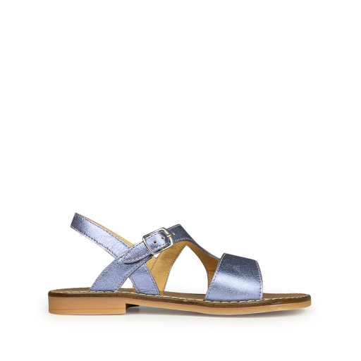 Kinderschoen online Clotaire sandalen Metallic lila sandaal