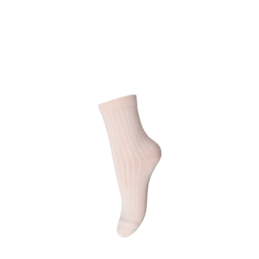 Kinderschoen online mp Denmark korte kousen Katoen rib sokken roze