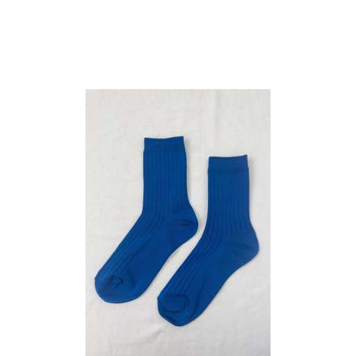 Kinderschoen online Le Bon Shoppe korte kousen Her socks - Kobalt