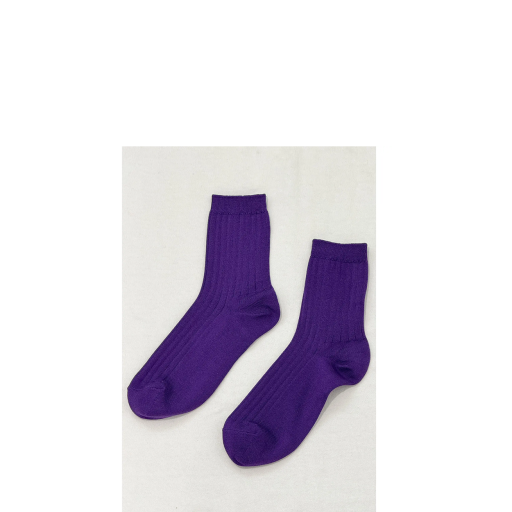 Kinderschoen online Le Bon Shoppe korte kousen Le Bon Shoppe - her socks - Paars