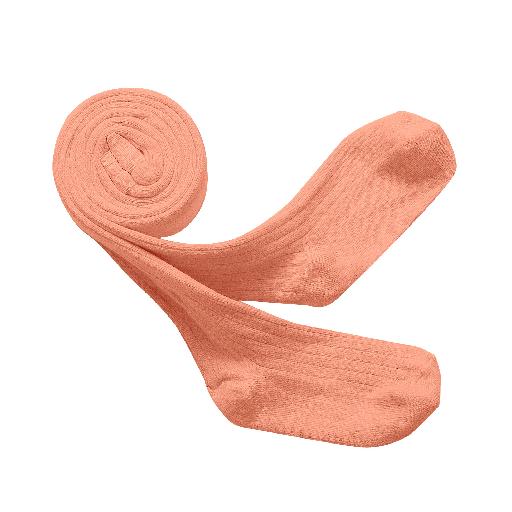 Kinderschoen online Collegien broekkousen Collants kleur Abricot