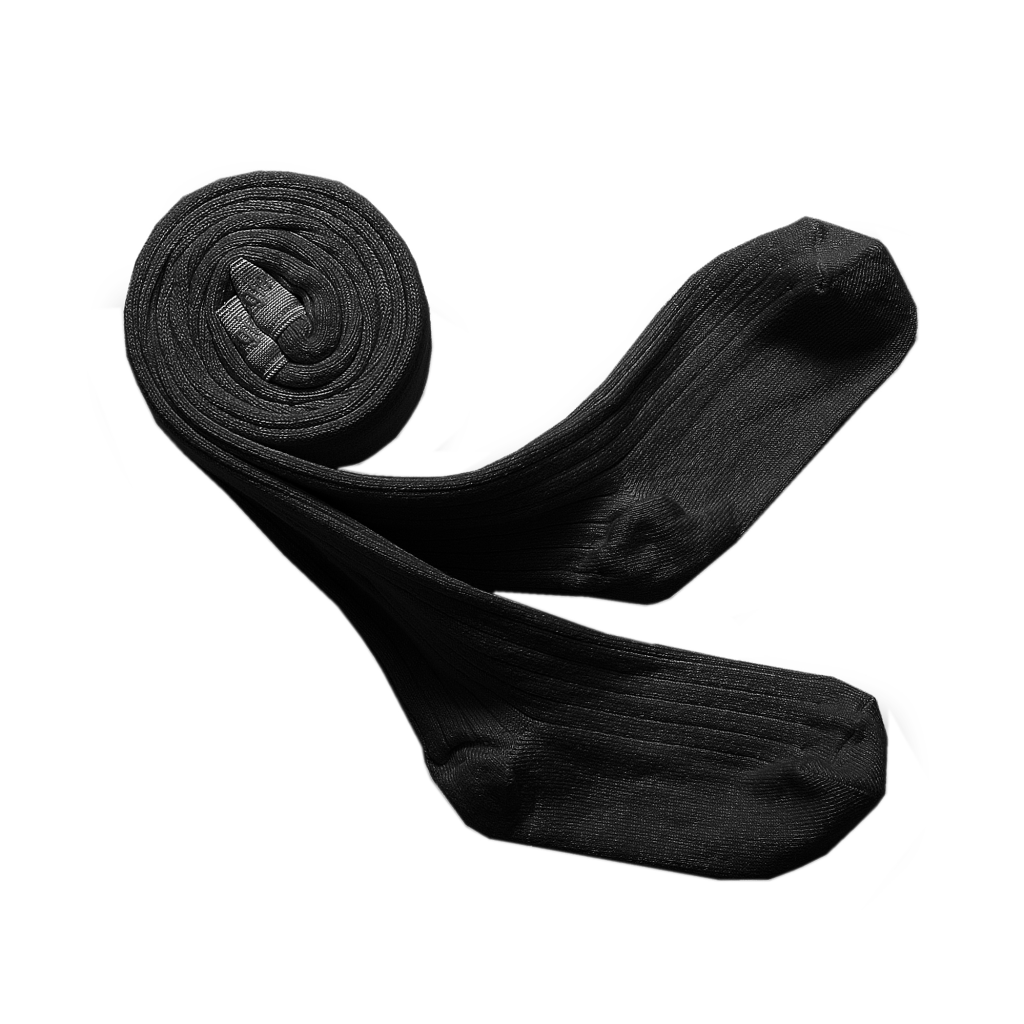 Collegien - Collants kleur noir de charbon