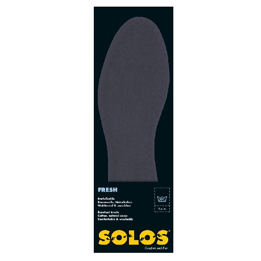 Kids shoe online Solos insoles Black cotton insole