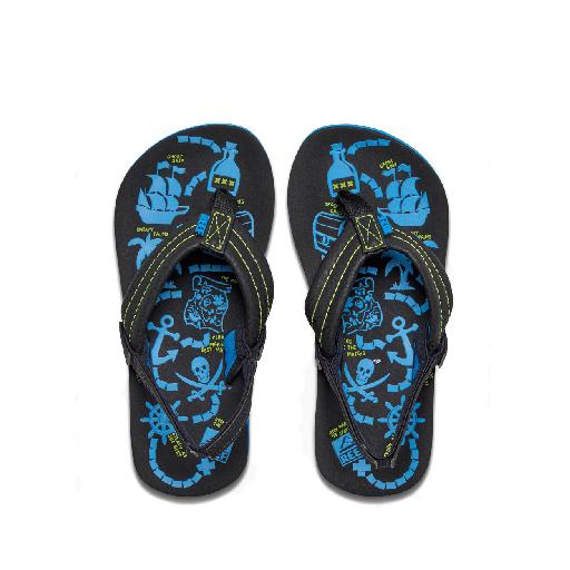 Reef slippers Flip flop in shades of blue