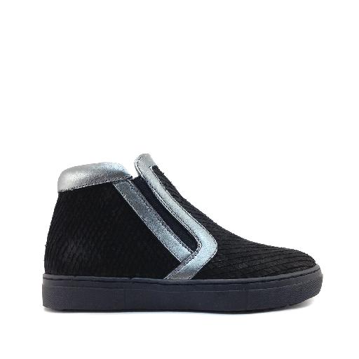 Kids shoe online BiKey trainer High sneaker with black scales