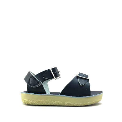 Kinderschoen online Salt water sandal sandalen Salt-Water Surfer sandaal in donkerblauw