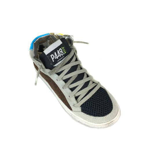 P448 trainer Sneaker in brown and yellow