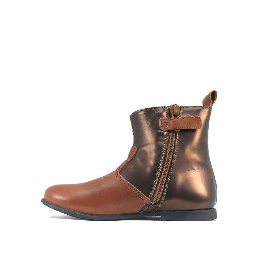 JFF short boots Short boot in shades of brown