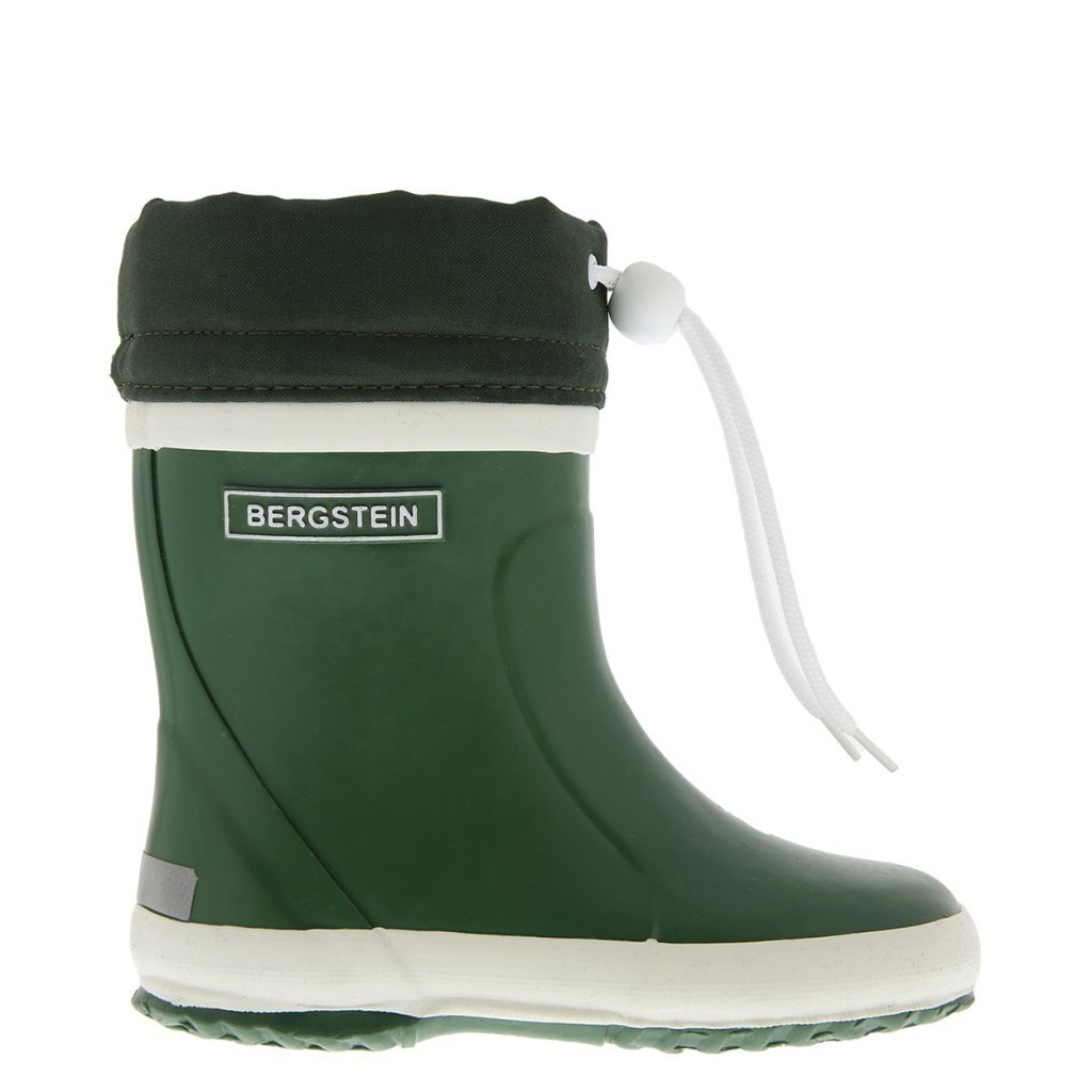 Bergstein - Green winter wellington boot with wool