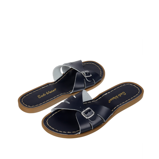 Salt water sandal sandals Salt-Water Classic Slides in navy blue