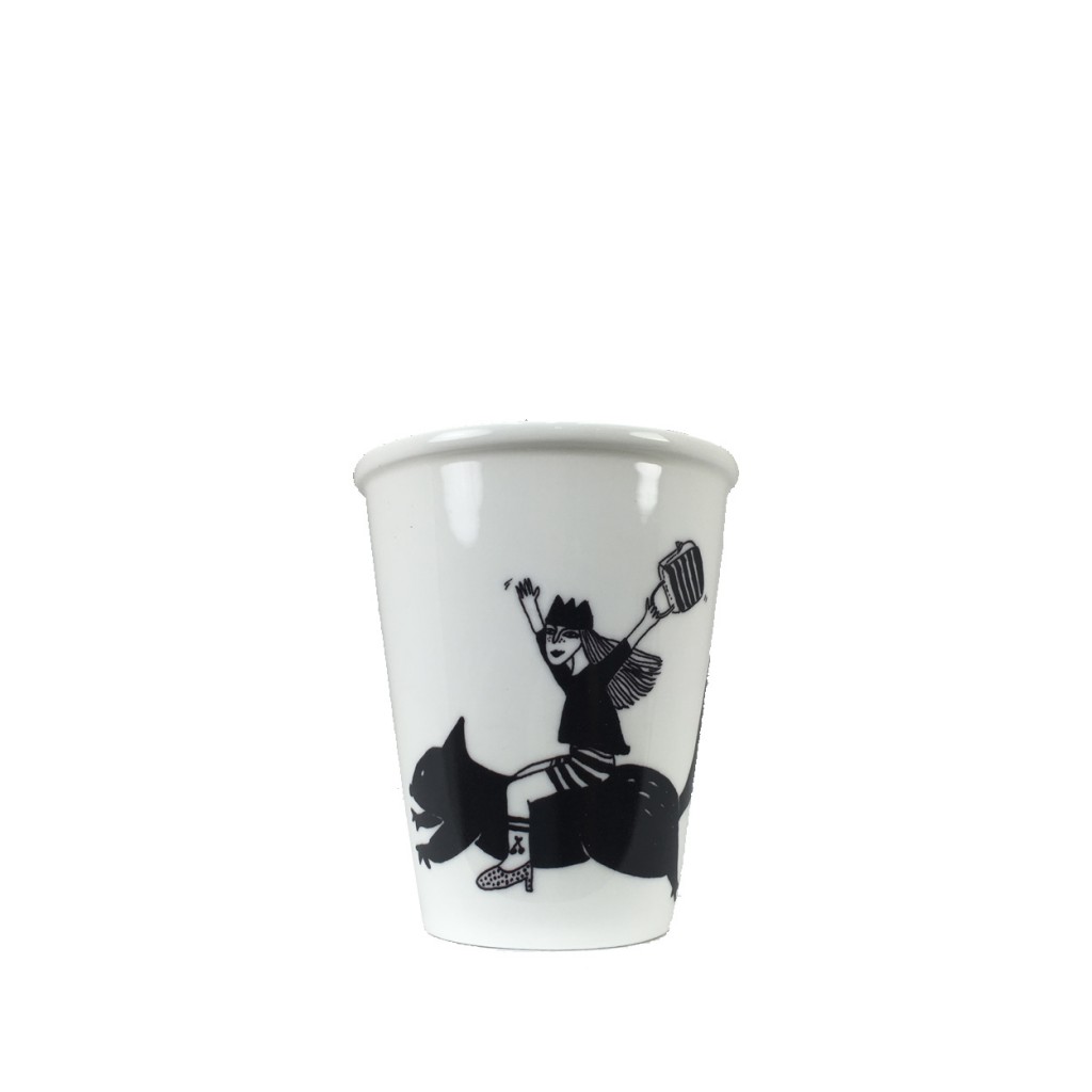 Helen b - Cup in porcelain Anna Pops