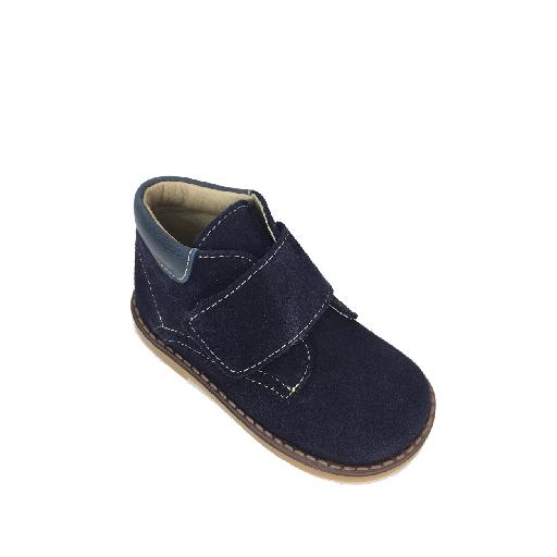 Eli Boots Velcro boot in shades of blue