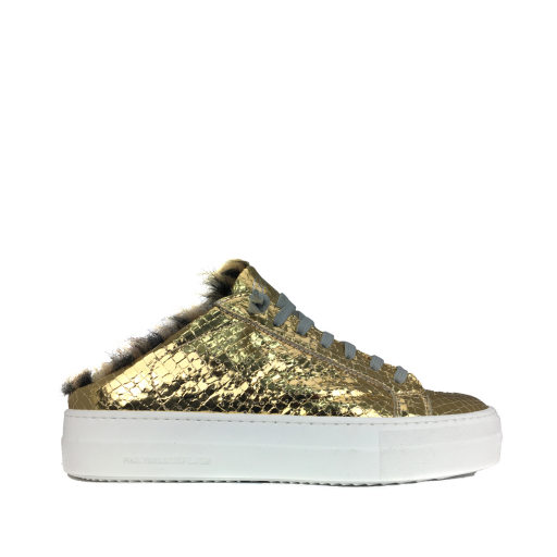 P448 trainer Gold lined insert sneaker