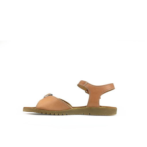 Gallucci sandals Brown sandal with adjustable buckles