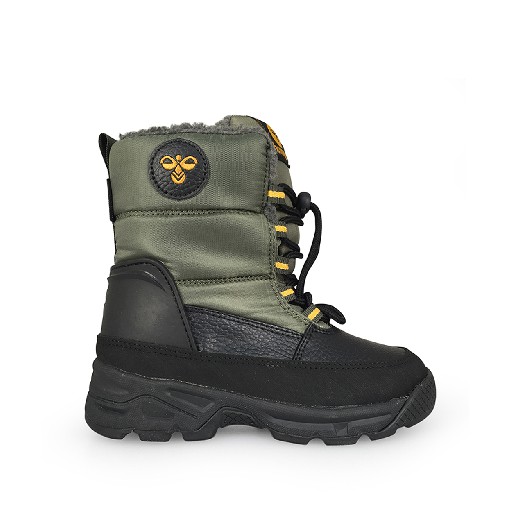 Hummel Boots Waterproof olive green snow boot