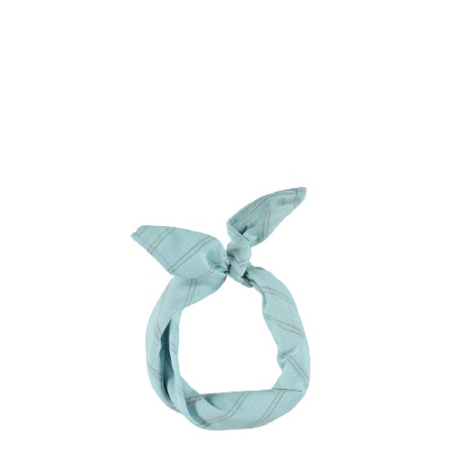 Kinderschoen online Piupiuchick haarbanden Blauw gestreepte bandana