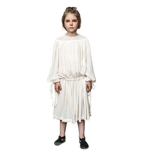 Kinderschoen online Unlabel jurken Witte feestjurk Campanula