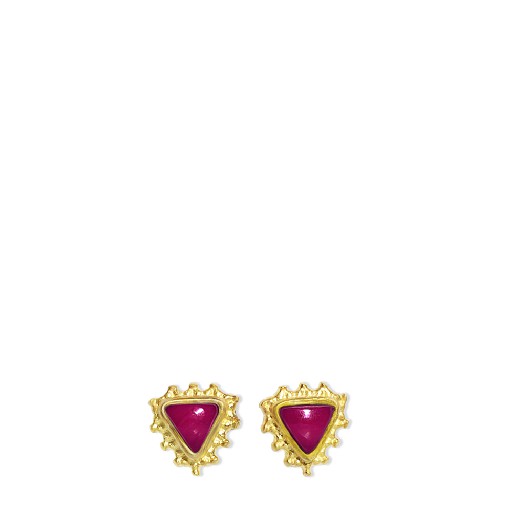 Kids shoe online By-Bar  earring Earring triangle Ruby