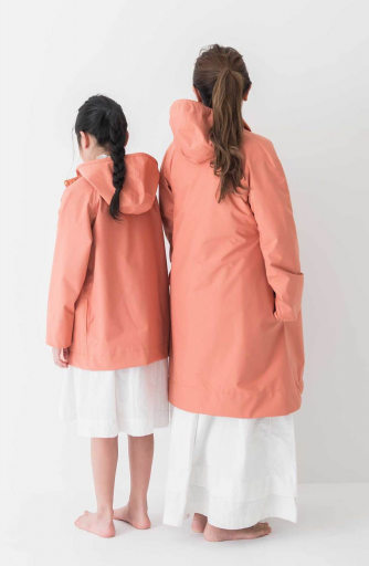 Fairechild jackets Recycled raincoat Midi Clay