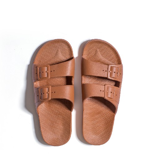 Kids shoe online Freedom Moses slippers Freedom Moses sandal Toffee