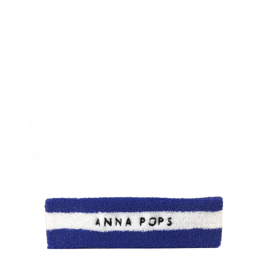 Anna Pops haarbanden Hoofdband blauw