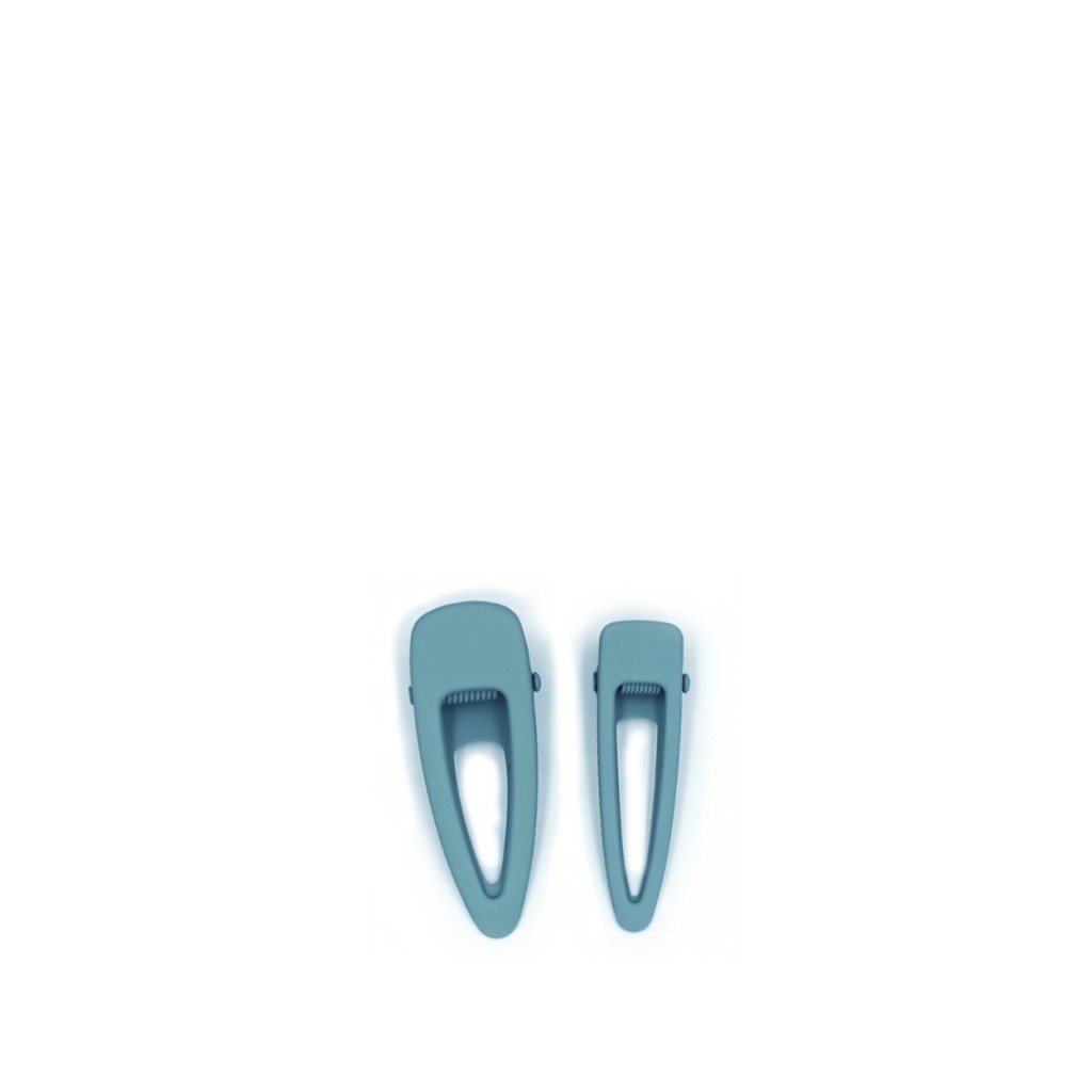 Grech & co. - Matte clips set of 2 - light blue