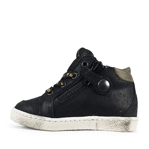 Rondinella trainer Black sneaker with star